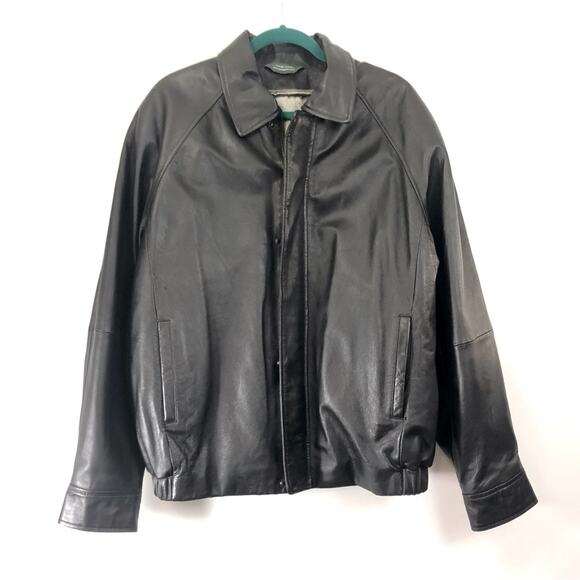 Mens Genuine Leather Jacket - Picture 1 of 16